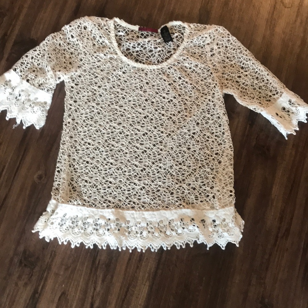 BKE see through shirt